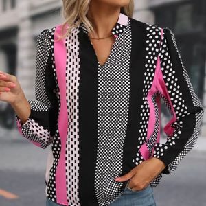 Woman's Color Block Blouse